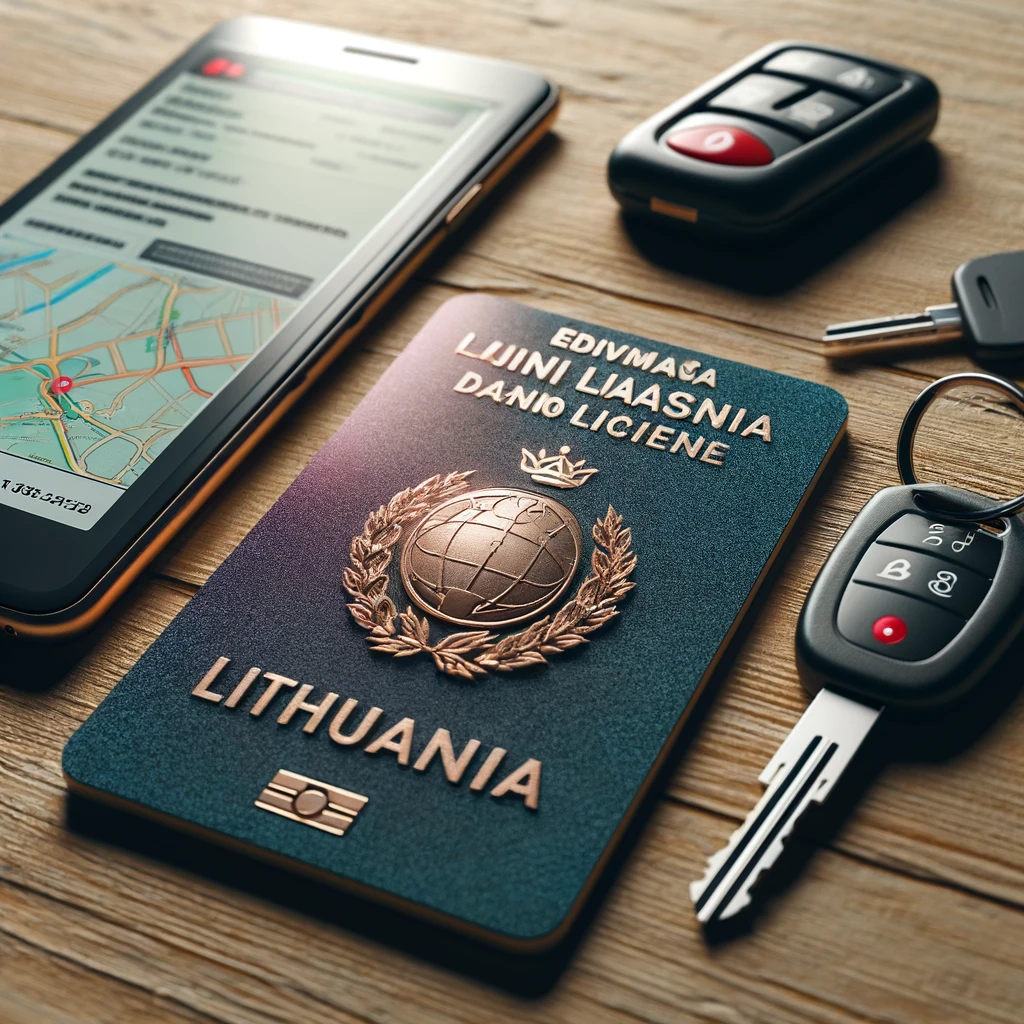 vairuotojo pažymėjimas