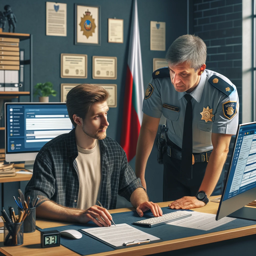 Pareiškimas policijai internetu