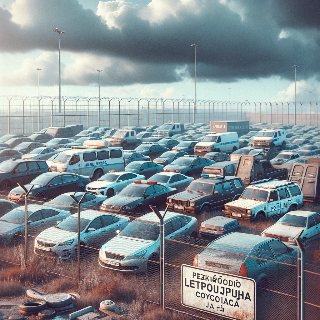 Konfiskuoti automobiliai