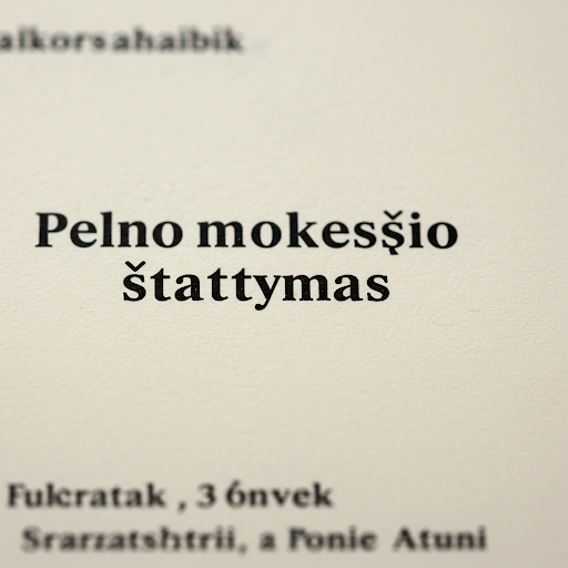 Pelno Mokesčio Įstatymas Lietuvoje: Išsamus Gidas Verslui