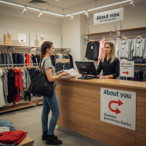 Viskas, ką reikia žinoti apie prekių grąžinimą About You: Išsamus gidas