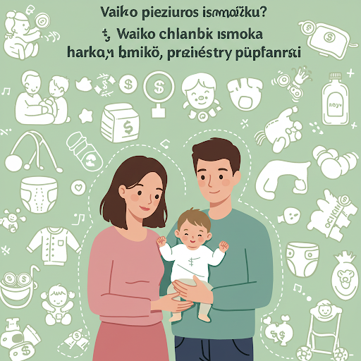 Vaiko priežiūros išmoka Lietuvoje: Viskas, ką reikia žinoti 2025 metais