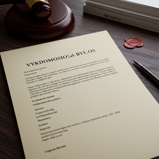 Vykdomosios bylos Lietuvoje: ką svarbu žinoti kiekvienam?