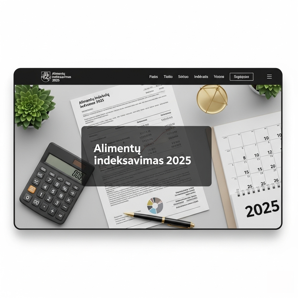 Alimentų Indeksavimas 2025: Viskas, Ką Būtina Žinoti Tėvams Alimentų Indeksavimas 2025: Viskas, Ką Būtina Žinoti Tėvams
