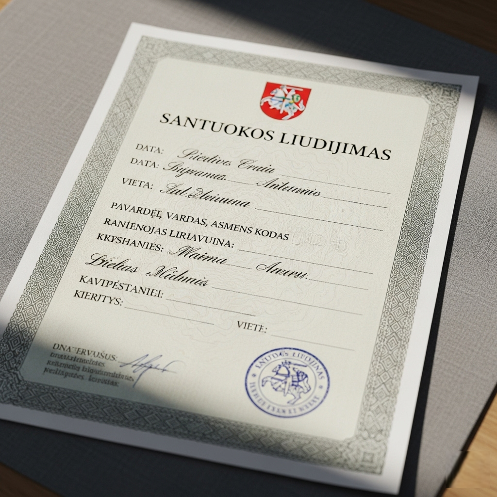 Santuokos Liudijimas: Daugiau Nei Popierius – Jūsų Šeimos Istorijos Pradžia ir Teisinis Pamatas Santuokos Liudijimas: Daugiau Nei Popierius – Jūsų Šeimos Istorijos Pradžia ir Teisinis Pamatas