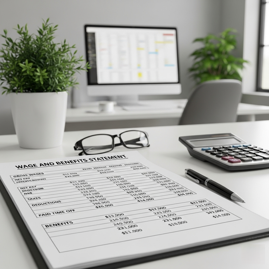 Pažyma apie darbo užmokestį: Jūsų finansinio paso A-Ž