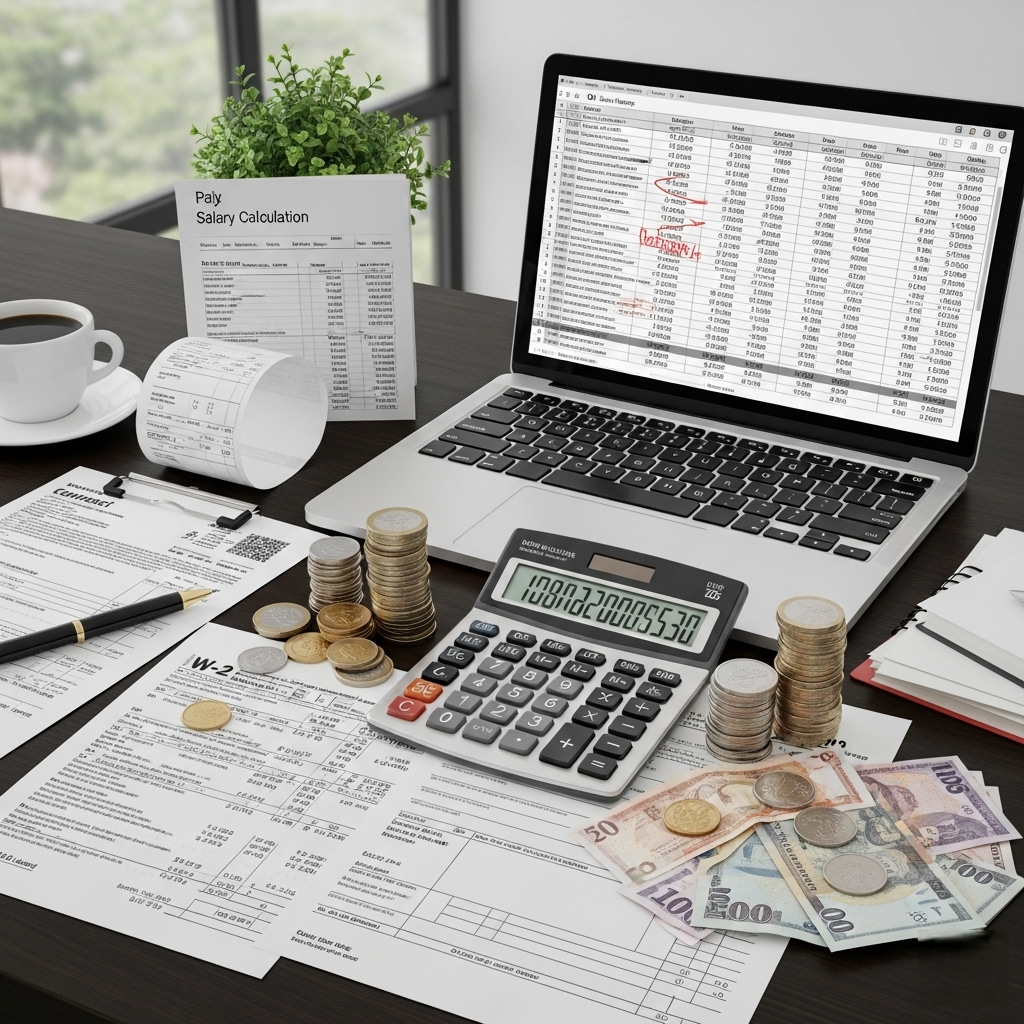 Algos skaičiavimas 2025: Išsamus gidas, kaip apskaičiuoti atlyginimą „į rankas“