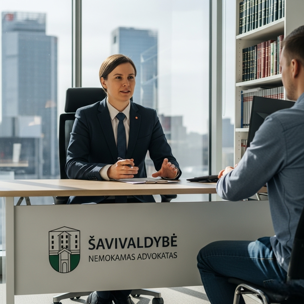 Savivaldybės teikiama teisinė pagalba: Jūsų teisė į nemokamą advokatą ir kaip ja pasinaudoti