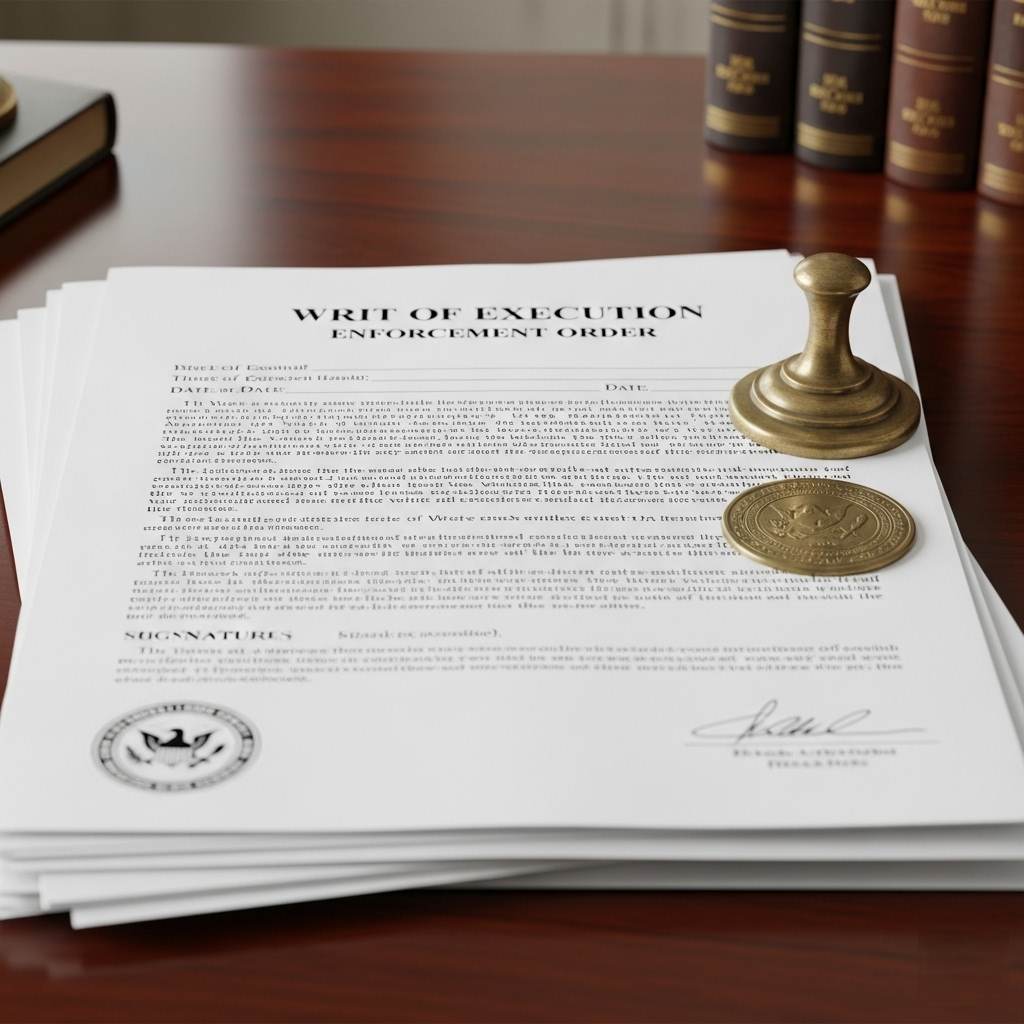 Vykdomasis Raštas: Išsamus Gidas Apie Skolų Išieškojimą, Antstolius ir Jūsų Teises