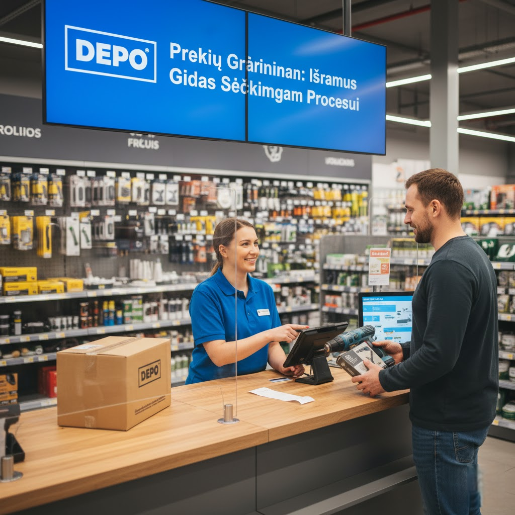 DEPO Prekių Grąžinimas: Išsamus Gidas Sėkmingam Procesui