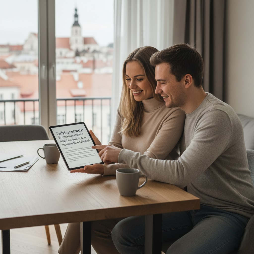 Vedybų sutartis: Šiuolaikinės šeimos finansinis planas, o ne nepasitikėjimo ženklas