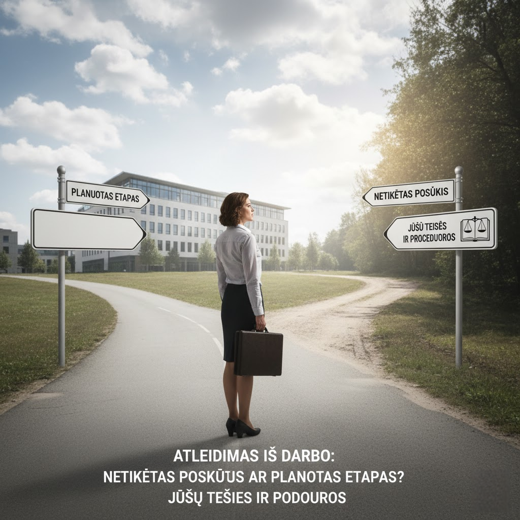 Atleidimas iš darbo: Netikėtas posūkis ar planuotas etapas? Jūsų teisės ir procedūros