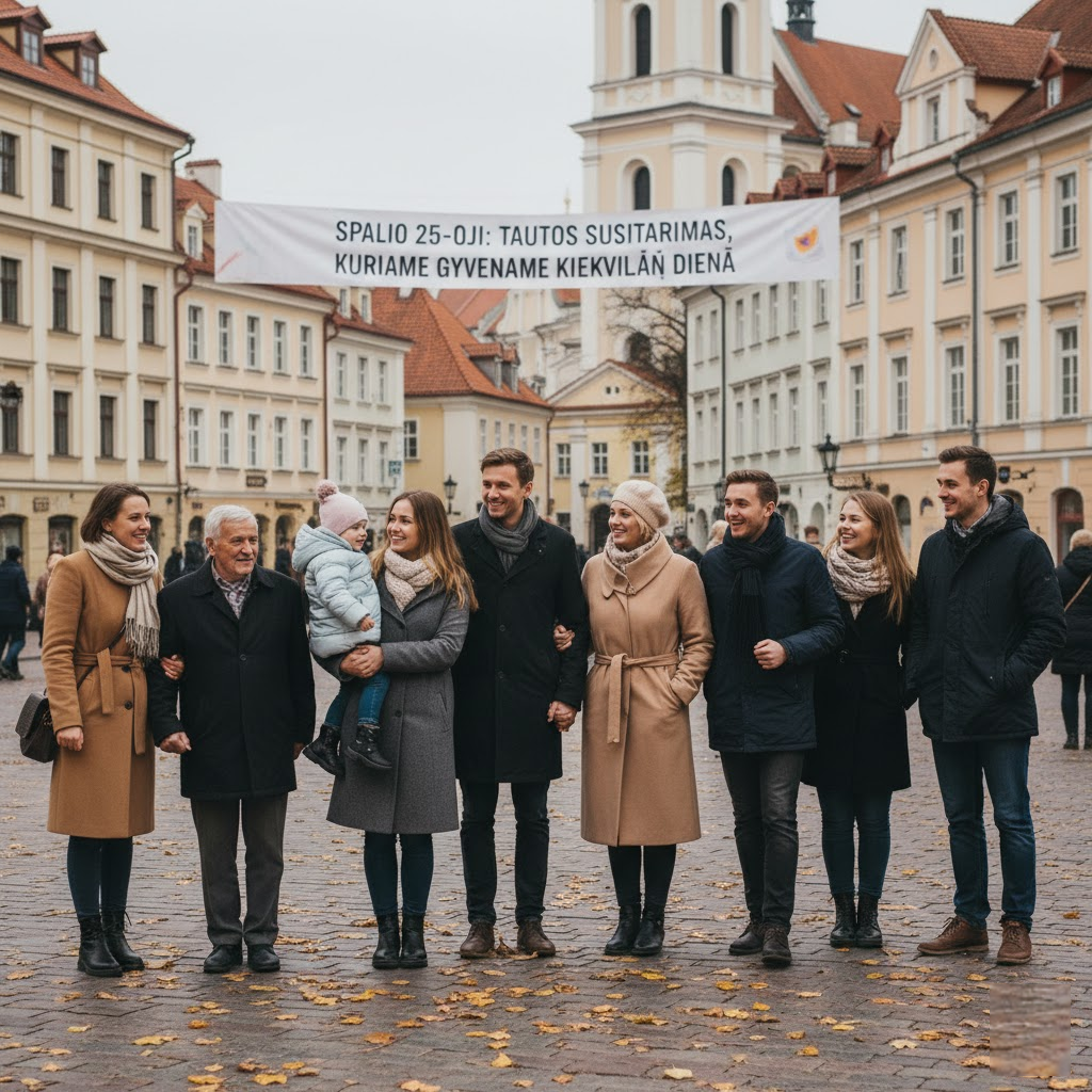 Spalio 25-oji: Tautos Susitarimas, Kuriame Gyvename Kiekvieną Dieną