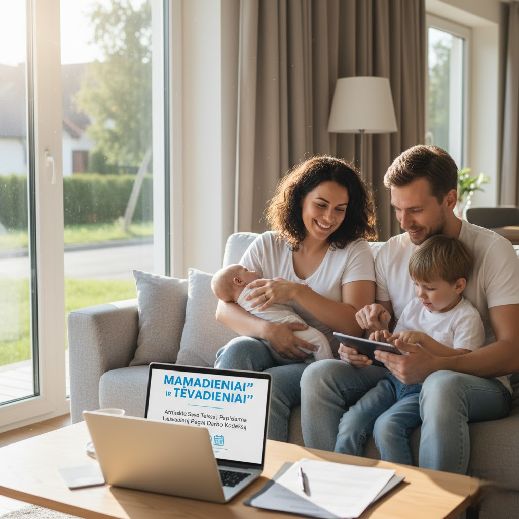 "Mamadieniai" ir "Tėvadieniai": Atraskite Savo Teises į Papildomą Laisvadienį Pagal Darbo Kodeksą