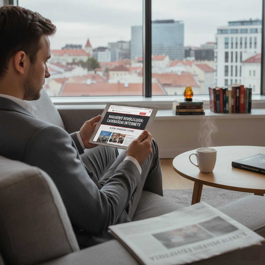 Naujienų Revoliucija: Laikraščiai Internete Ir Jų Įtaka Šiandienos Lietuvai
