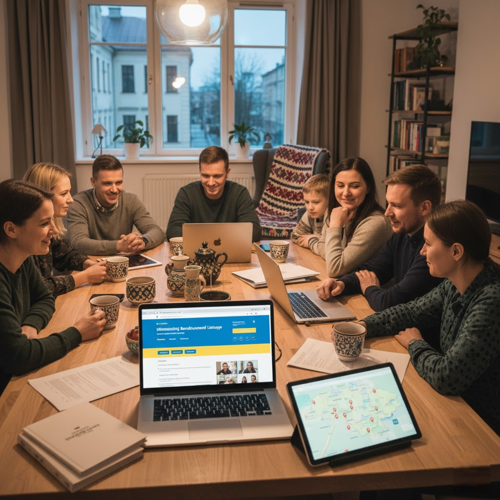 Ukrainiečių Bendruomenė Lietuvoje: Virtualūs Namai ir Svarbiausi Informacijos Šaltiniai