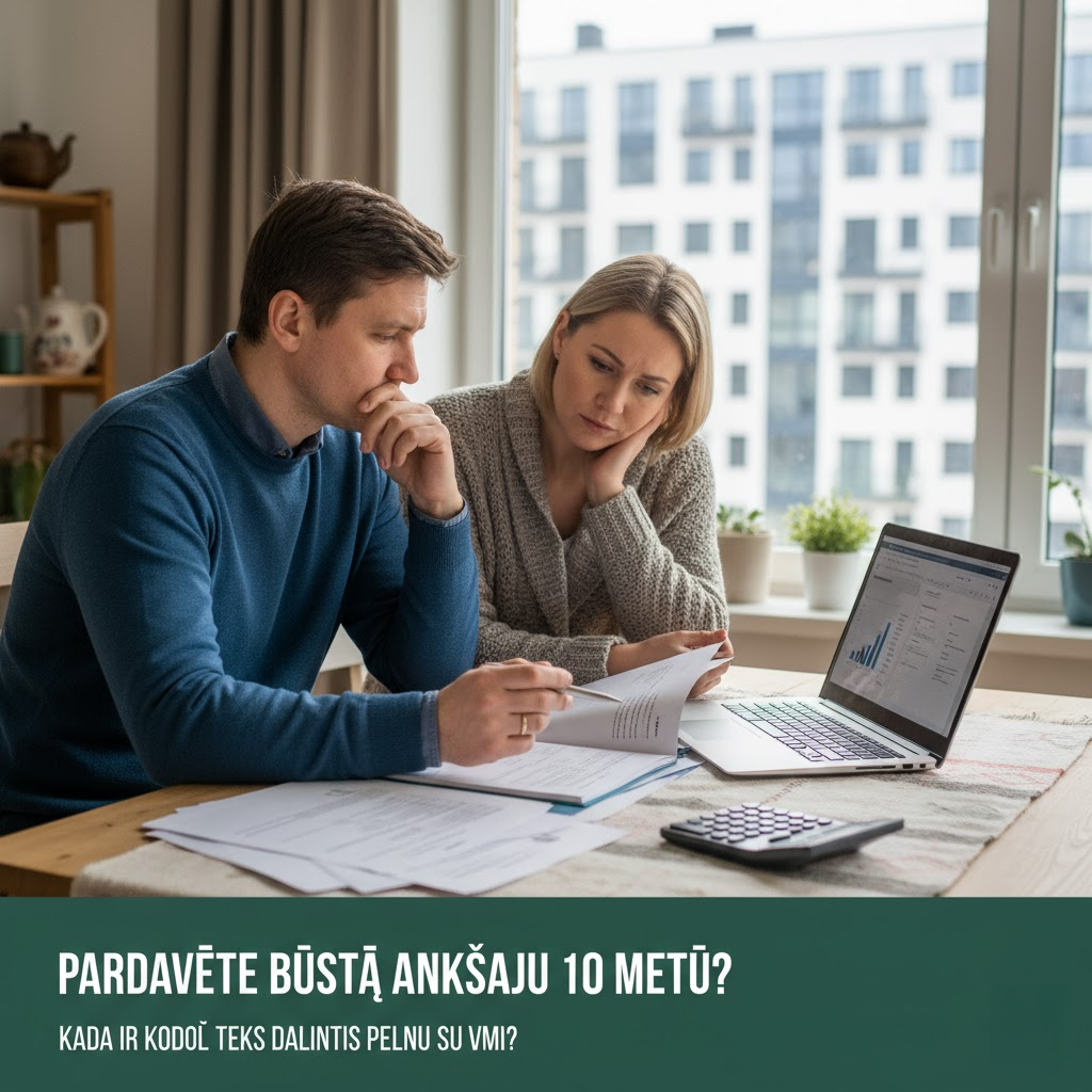 Pardavėte būstą anksčiau 10 metų? Kada ir kodėl teks dalintis pelnu su VMI Pardavėte būstą anksčiau 10 metų? Kada ir kodėl teks dalintis pelnu su VMI