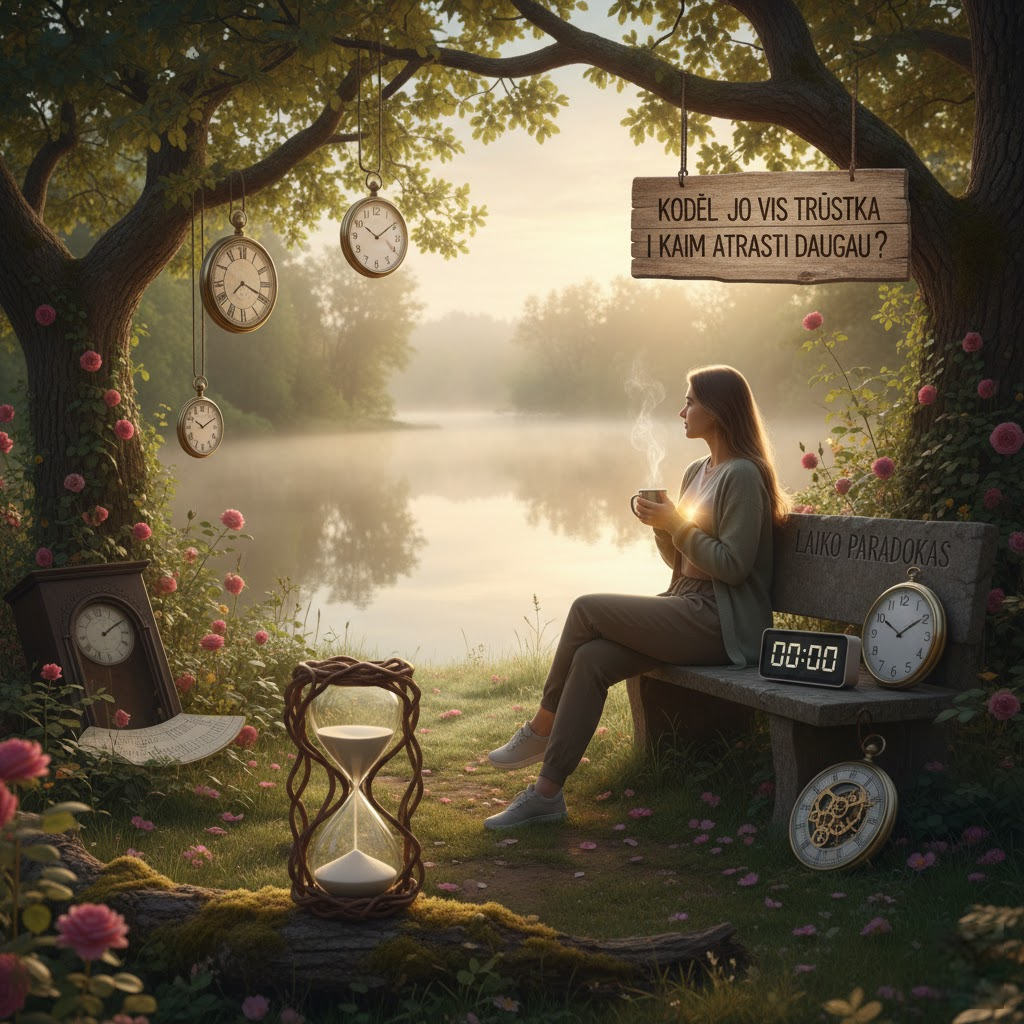 Laiko Paradoksas: Kodėl Jo Vis Trūksta ir Kaip Atrasti Daugiau?