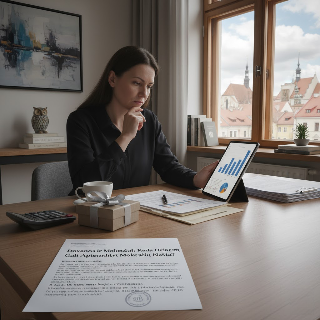 Dovanos ir Mokesčiai: Kada Džiaugsmą Gali Aptemdyti Mokesčių Našta?