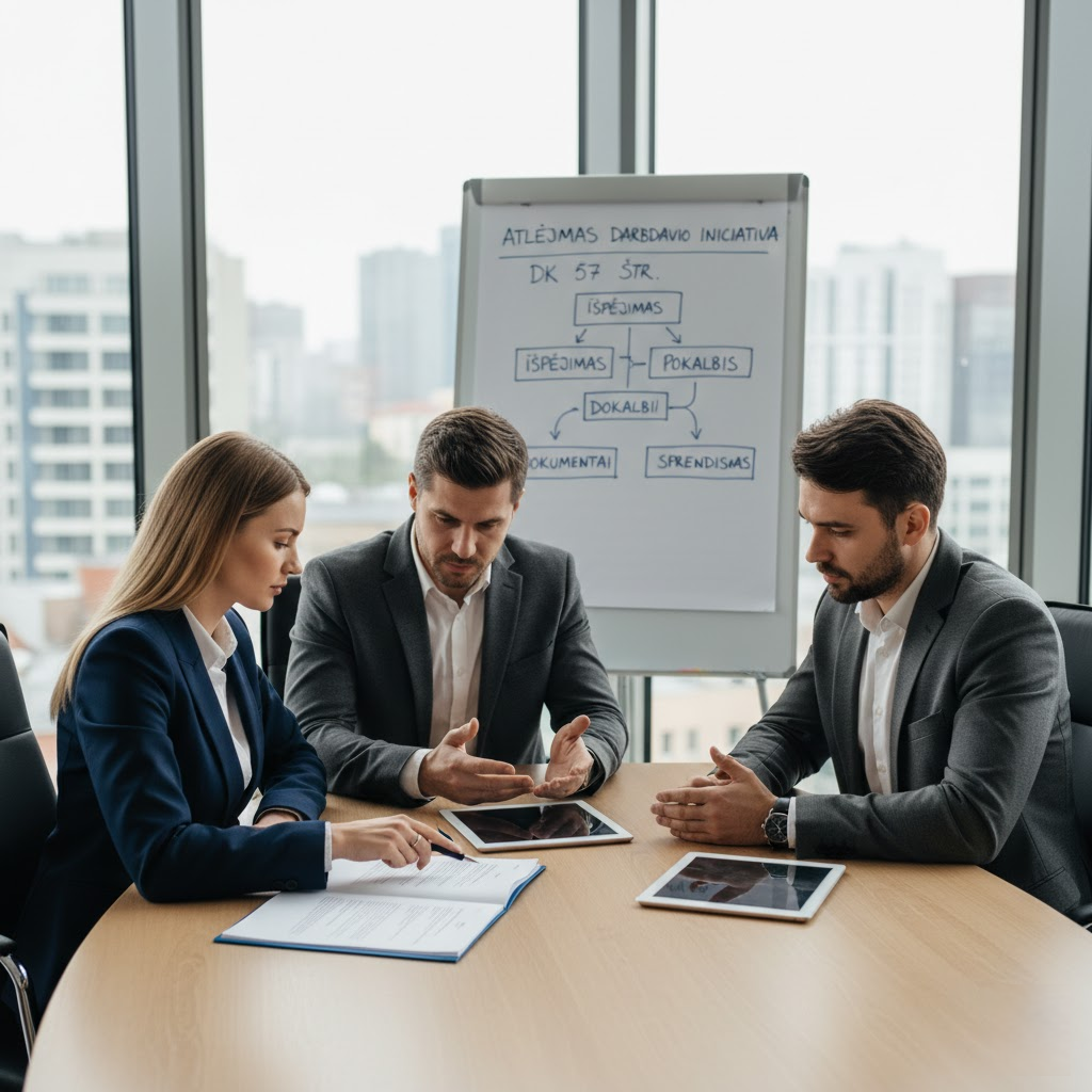 Sudėtingasis Darbo Kodekso 57 Straipsnis: Atleidimas Darbdavio Iniciatyva Žingsnis po Žingsnio