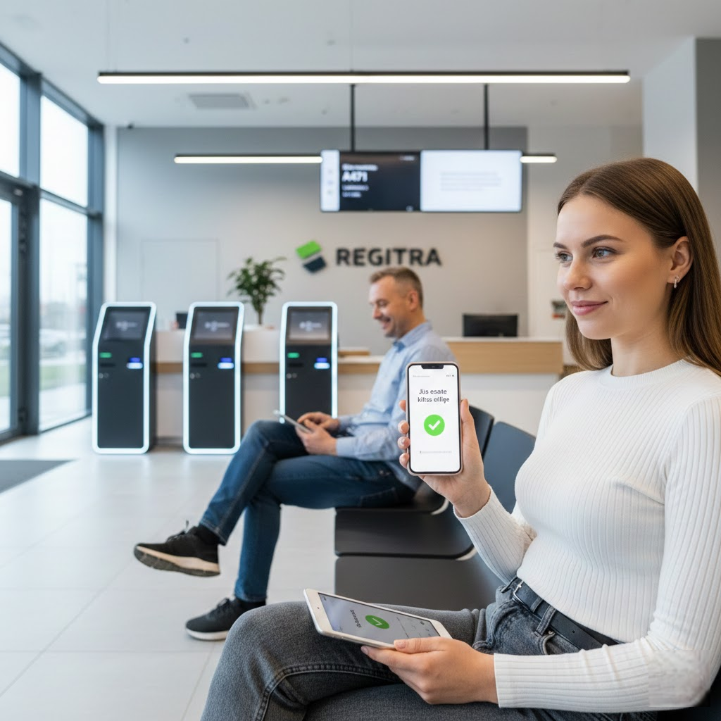 Vairuotojo pažymėjimo atnaujinimas: Kaip išvengti eilių ir sutaupyti laiko „Regitroje“