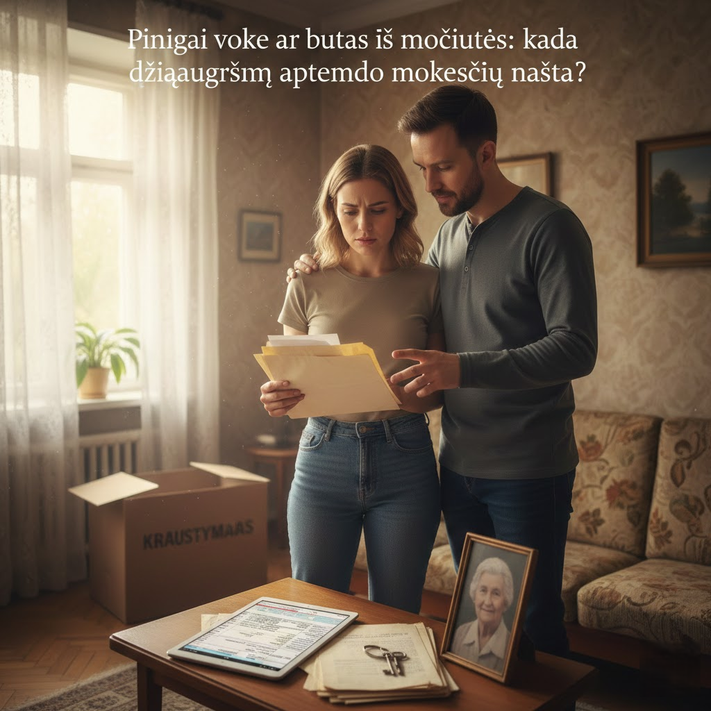 Pinigai voke ar butas iš močiutės: kada džiaugsmą aptemdo mokesčių našta?