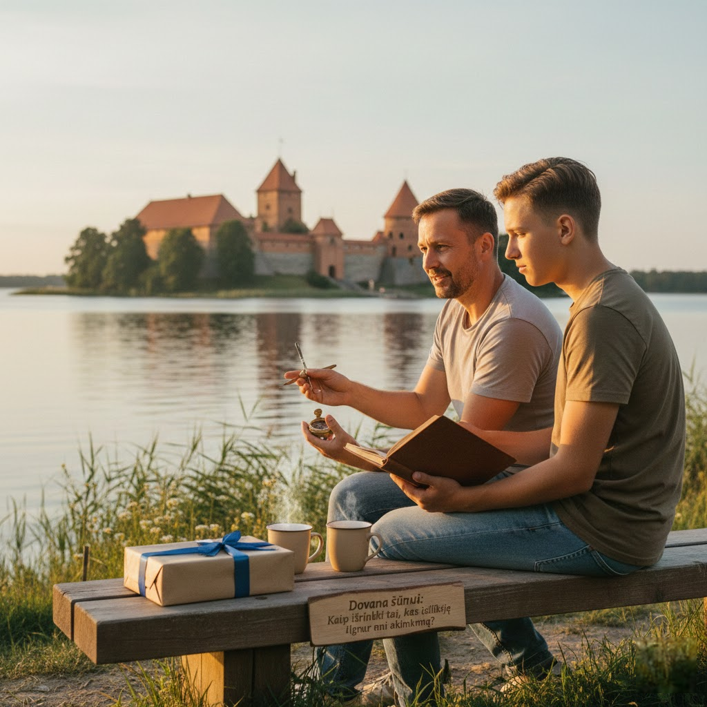 Dovana sūnui: Kaip išrinkti tai, kas išliks atmintyje ilgiau nei akimirką?