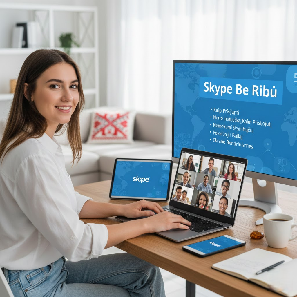 Skype Be Ribų: Išsami Instrukcija Kaip Prisijungti ir Išnaudoti Visas Nemokamas Galimybes