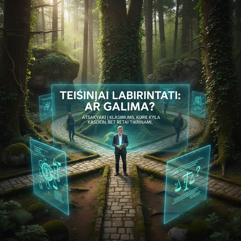 Teisiniai Labirintai: Ar Galima? Atsakymai į Klausimus, Kurie Kyla Kasdien, Bet Retai Tikrinami