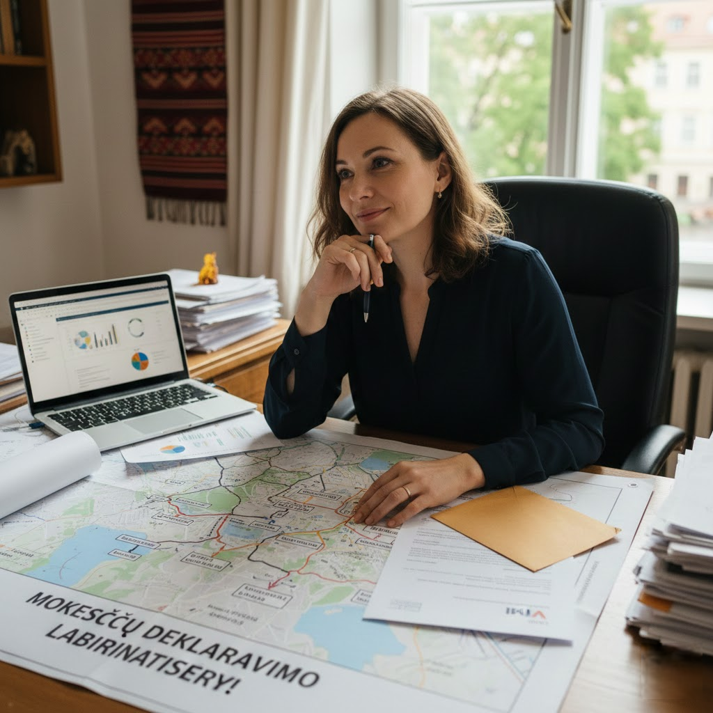 Mokesčių deklaravimo labirintai: Kaip nepasiklysti ir kodėl VMI laiškas nebūtinai reiškia blogas žinias