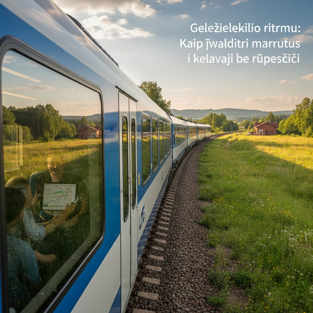 Geležinkelio ritmu: Kaip įvaldyti maršrutus ir keliauti be rūpesčių