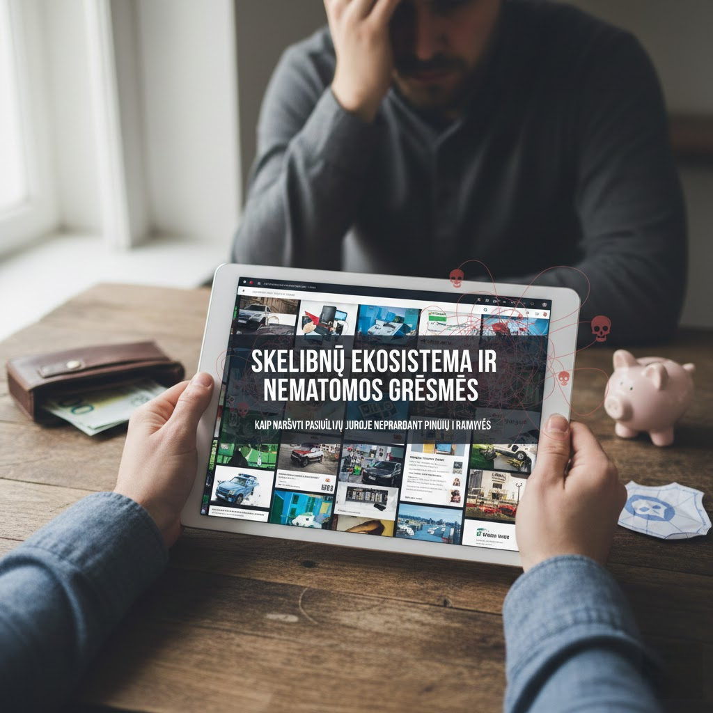 Skelbimų ekosistema ir nematomos grėsmės: Kaip naršyti pasiūlymų jūroje neprarandant pinigų ir ramybės