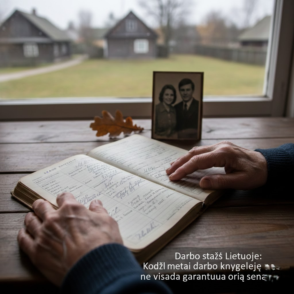 Darbo stažas Lietuvoje: Kodėl metai darbo knygelėje ne visada garantuoja orią senatvę?