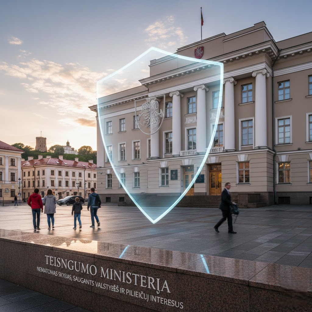 Teisingumo ministerija: Nematomas skydas, saugantis valstybės ir piliečių interesus