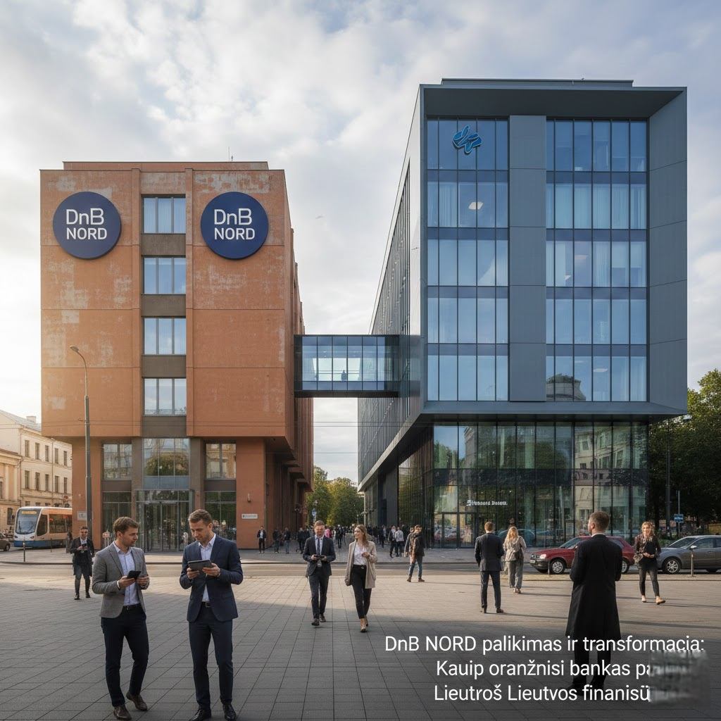 DnB NORD palikimas ir transformacija: Kaip oranžinis bankas pakeitė Lietuvos finansų rinką