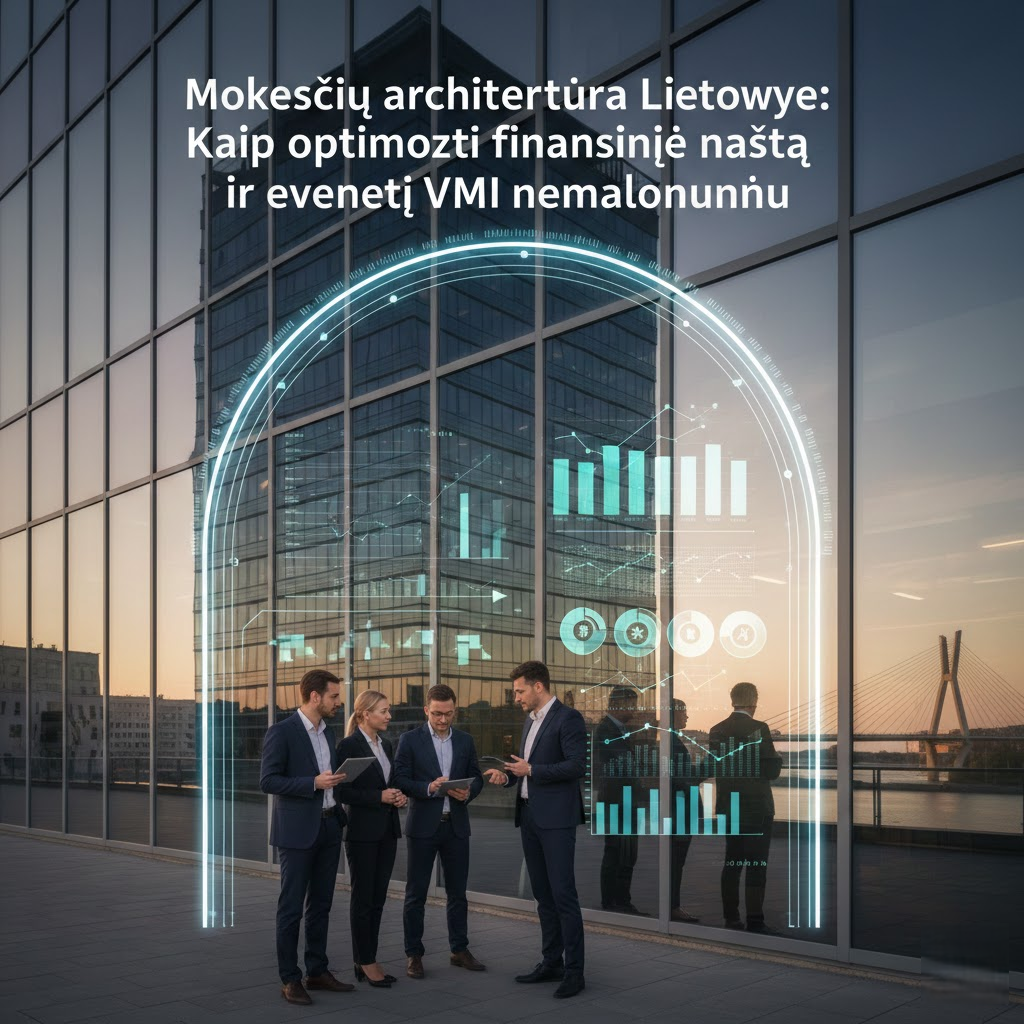 Mokesčių architektūra Lietuvoje: Kaip optimizuoti finansinę naštą ir išvengti VMI nemalonumų