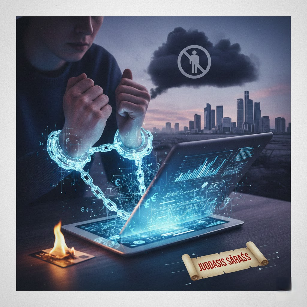 Skaitmeniniai finansiniai pančiai: Kaip elektroninės skolos keičia jūsų ateitį ir ką daryti atsidūrus „juodajame sąraše“