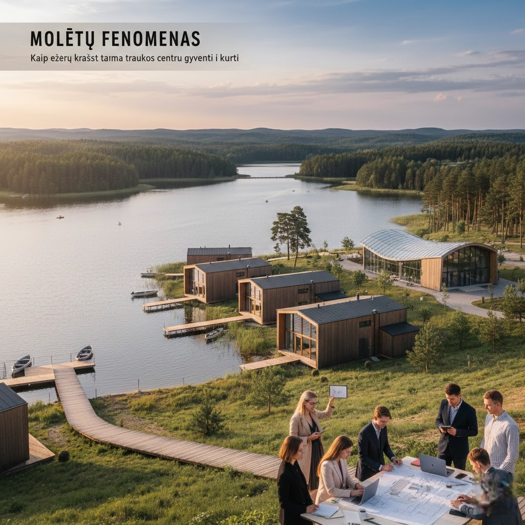 Molėtų fenomenas: Kaip ežerų kraštas tampa traukos centru gyventi ir kurti