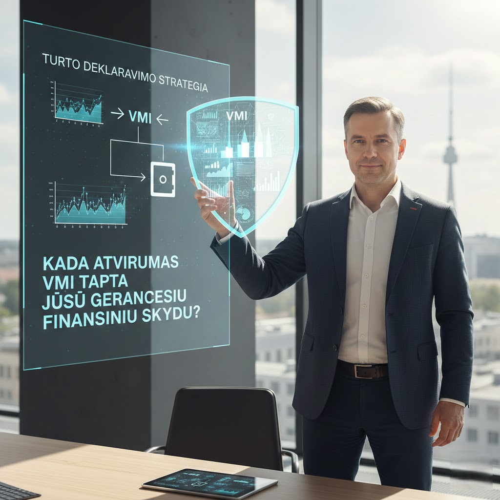 Turto deklaravimo strategija: Kada atvirumas VMI tampa jūsų geriausiu finansiniu skydu?