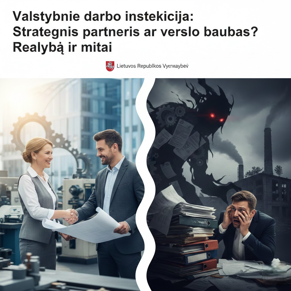 Valstybinė darbo inspekcija: Strateginis partneris ar verslo baubas? Realybė ir mitai