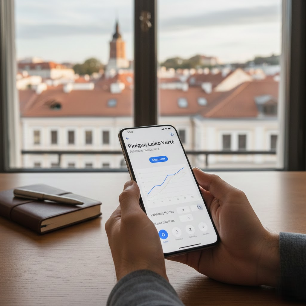 Pinigų Laiko Vertė: Kodėl Palūkanų Skaičiuoklė Yra Galingesnis Įrankis Nei Manote