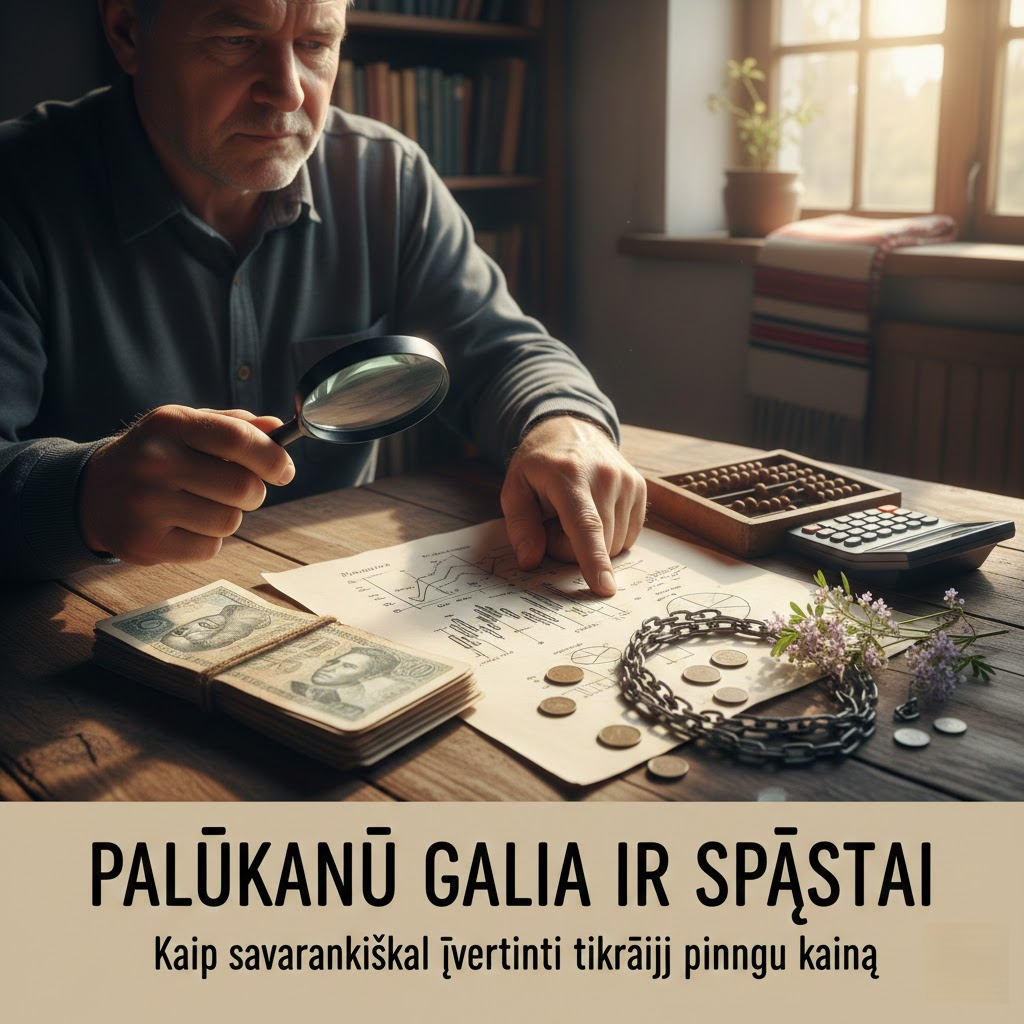 Palūkanų galia ir spąstai: Kaip savarankiškai įvertinti tikrąją pinigų kainą