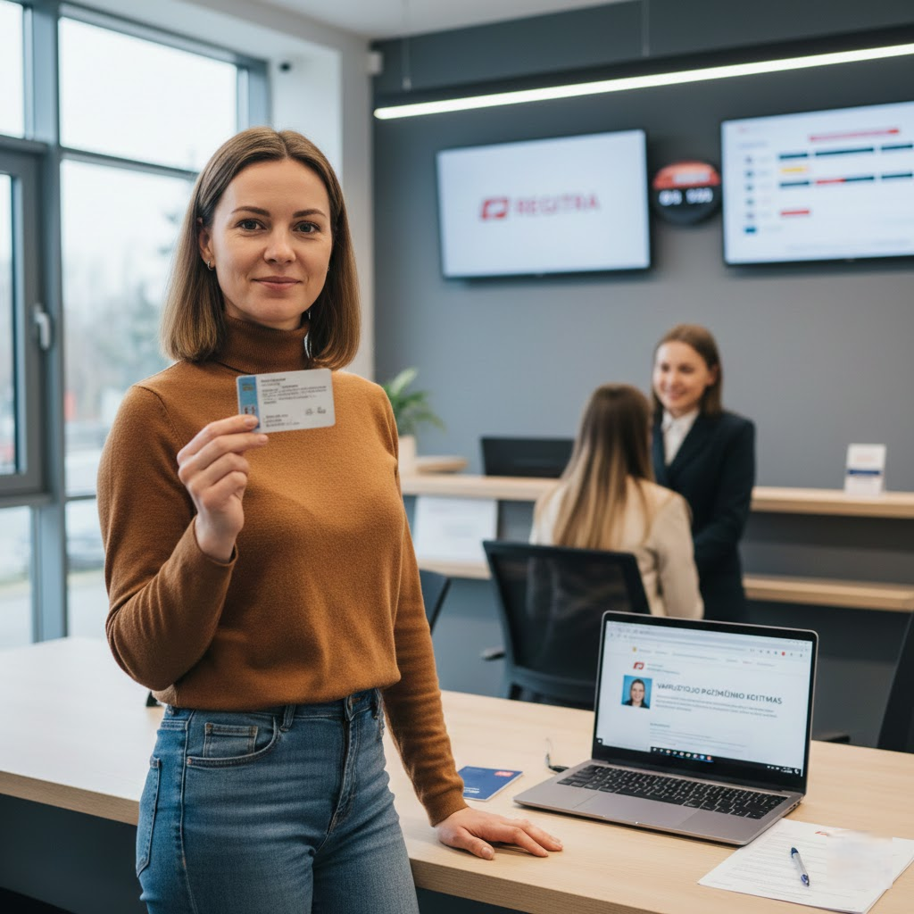 Vairuotojo pažymėjimo keitimas: praktiniai žingsniai ir naujausi Regitros reikalavimai
