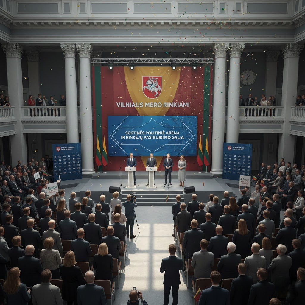 Vilniaus mero rinkimai: Sostinės politinė arena ir rinkėjų pasirinkimo galia