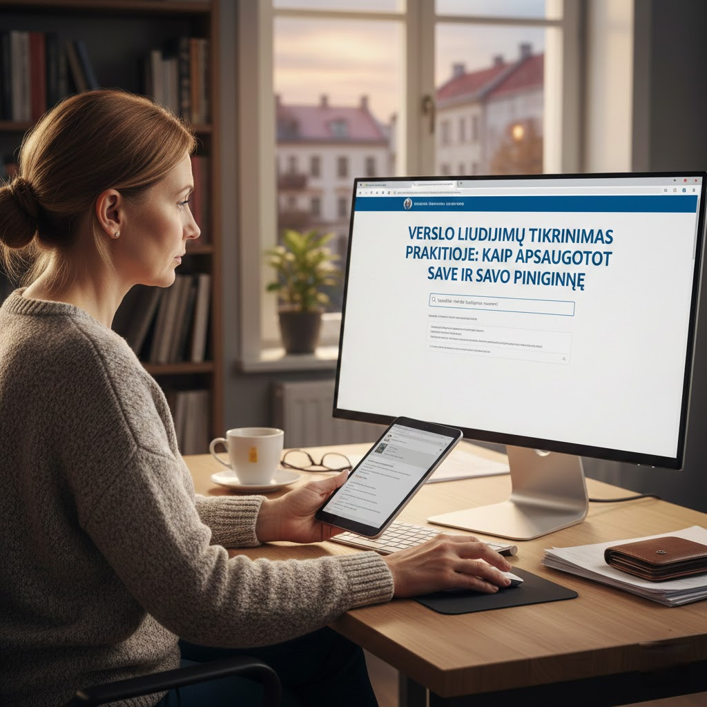 Verslo liudijimų tikrinimas praktikoje: kaip apsaugoti save ir savo piniginę