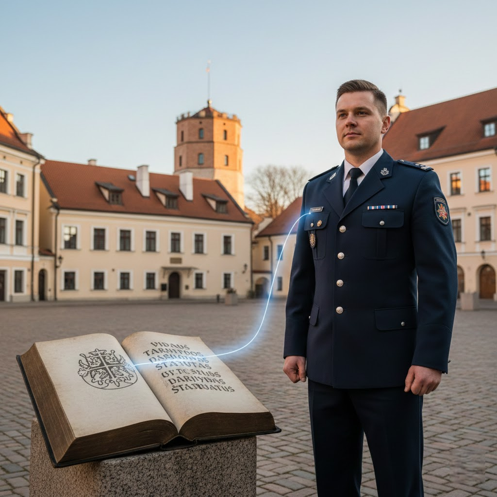 Teisinis pareigūno stuburas: kaip vidaus tarnybos statutas formuoja karjerą ir gyvenimą