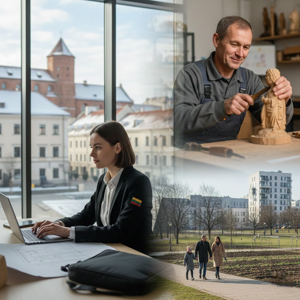 Lietuvos Respublikos Konstitucijos 48 straipsnis: Jūsų teisė į darbą, verslą ir orų gyvenimą