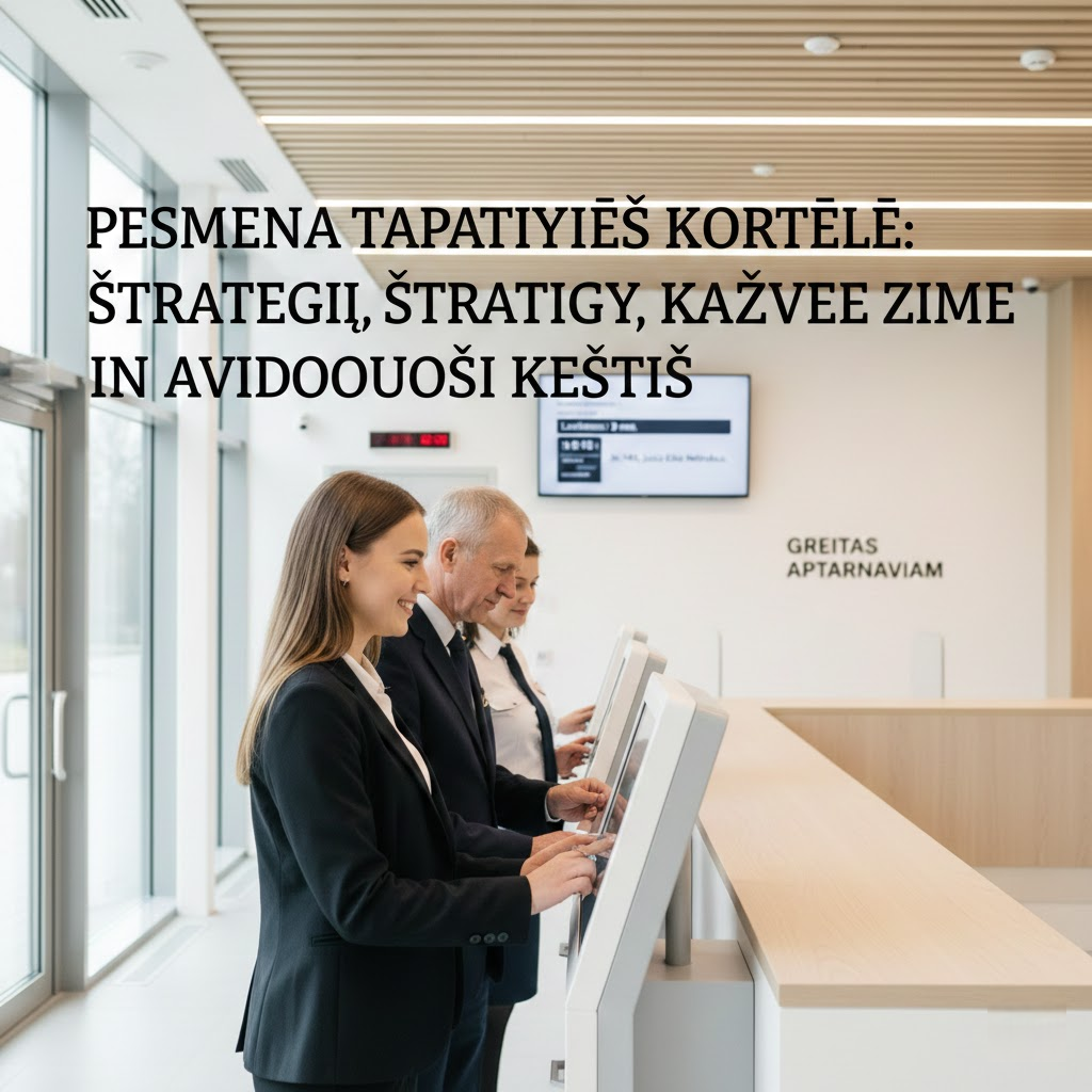 Asmens Tapatybės Kortelės Užsakymas: Strategija, Kaip Sutaupyti Laiko ir Išvengti Eilių