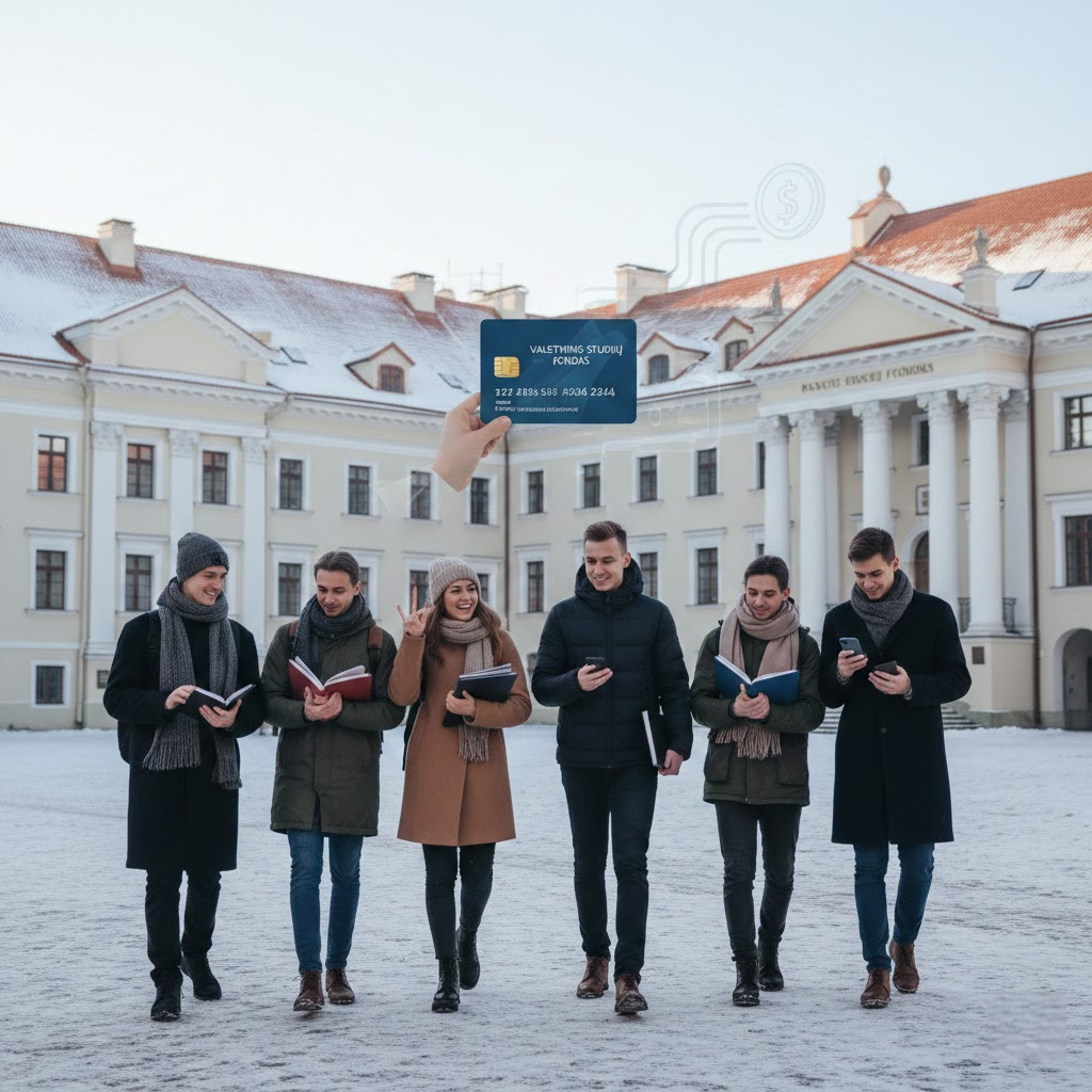 Valstybinis studijų fondas: Finansiniai įrankiai studento išgyvenimui ir sėkmei
