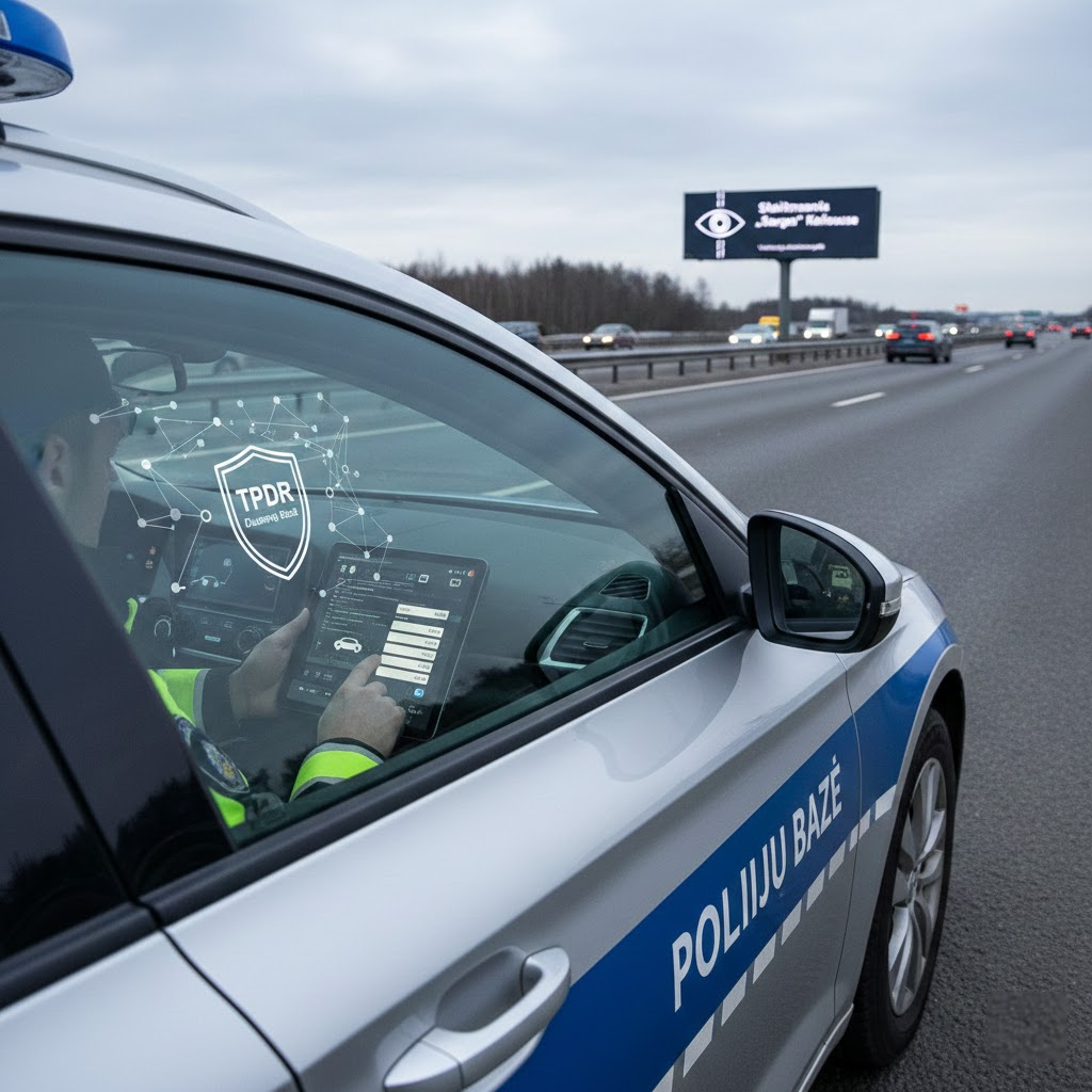 Skaitmeninis „Sargas“ Keliuose: Kaip TPDR Duomenų Bazės Formuoja Vairuotojo Atsakomybę